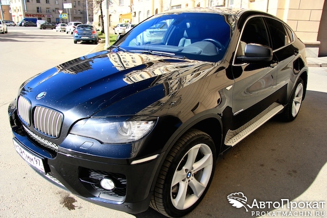 прокат внедорожника BMW X6 в Москве