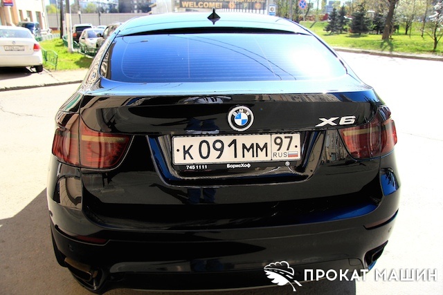 аренда внедорожника BMW X6