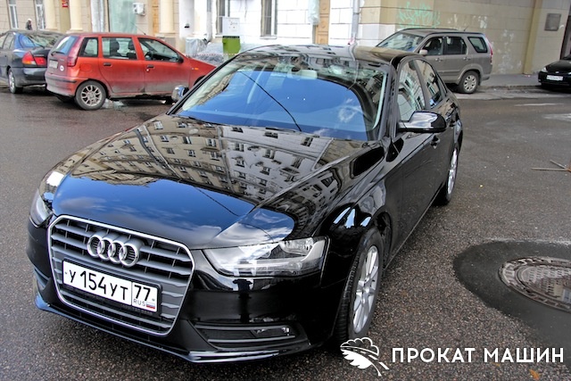 аренда Audi A4 в Москве без залога
